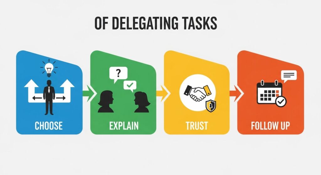 como delegar tarefas