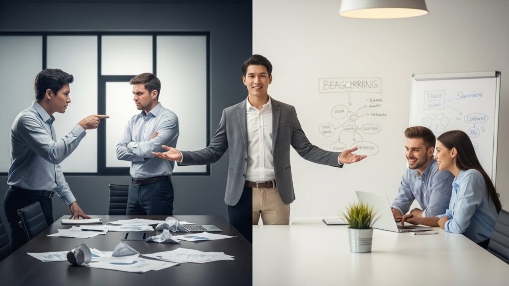 como liderar pessoas dificeis